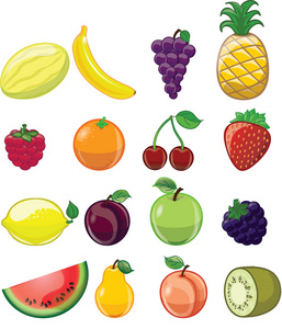 卡通蔬菜与水果卷烟的创意世界